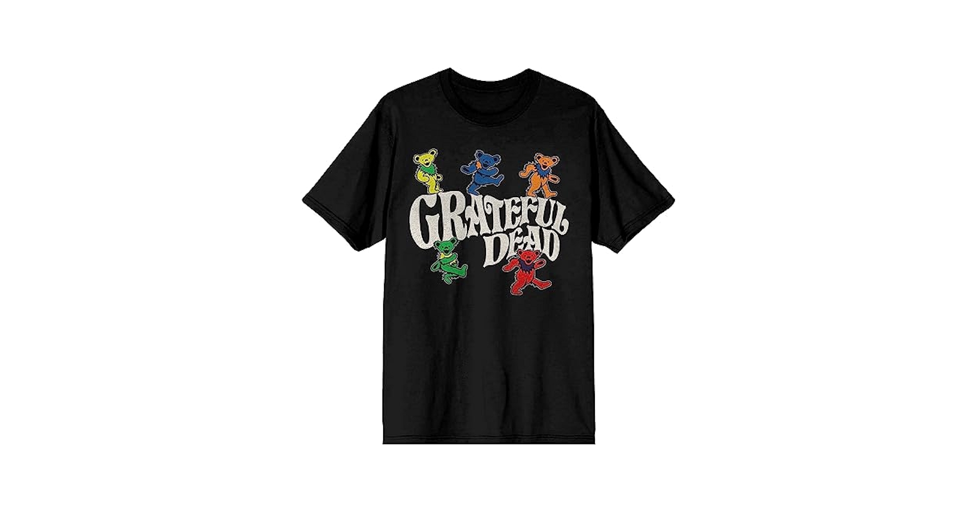 Grateful Dead Dancing Bear Crew Neck Short Sleeve Women's